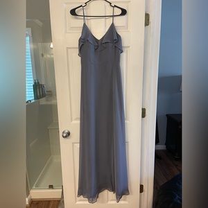 Grey Bridesmaid Dress